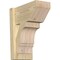 Ekena Millwork Balboa Slat Rough Sawn Outlooker, Douglas Fir, 8"W x 14"D x 18"H OUT08X14X18BOA06RDF - alternate 1